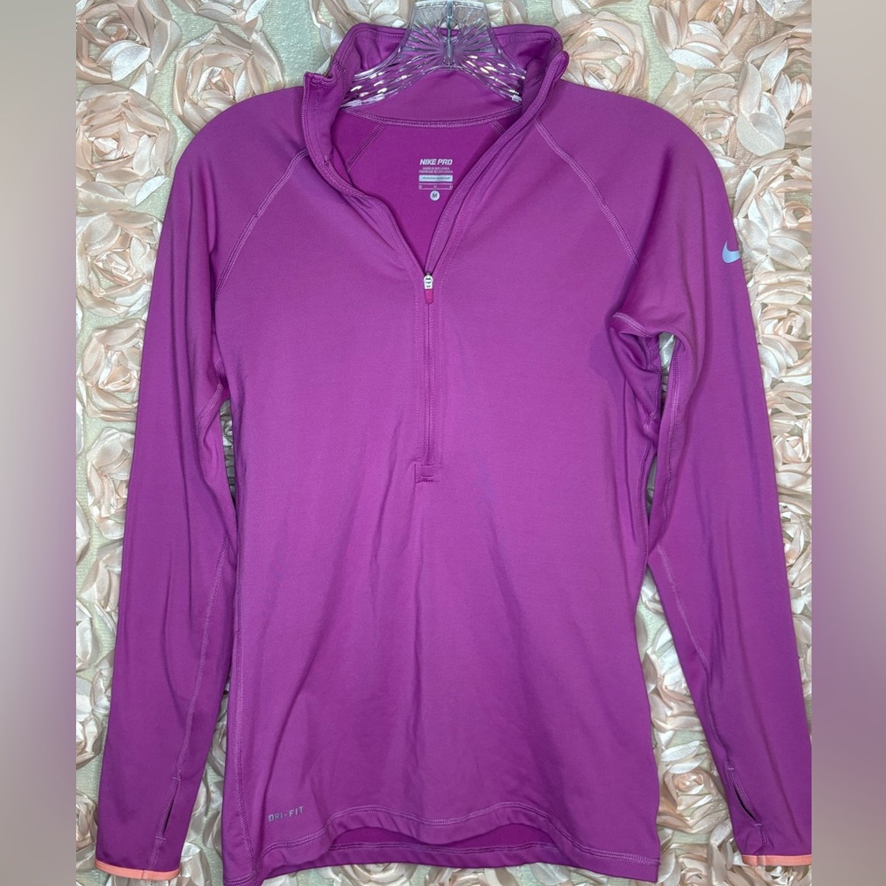 Nike Pro 1/4 Zip Pull Over
